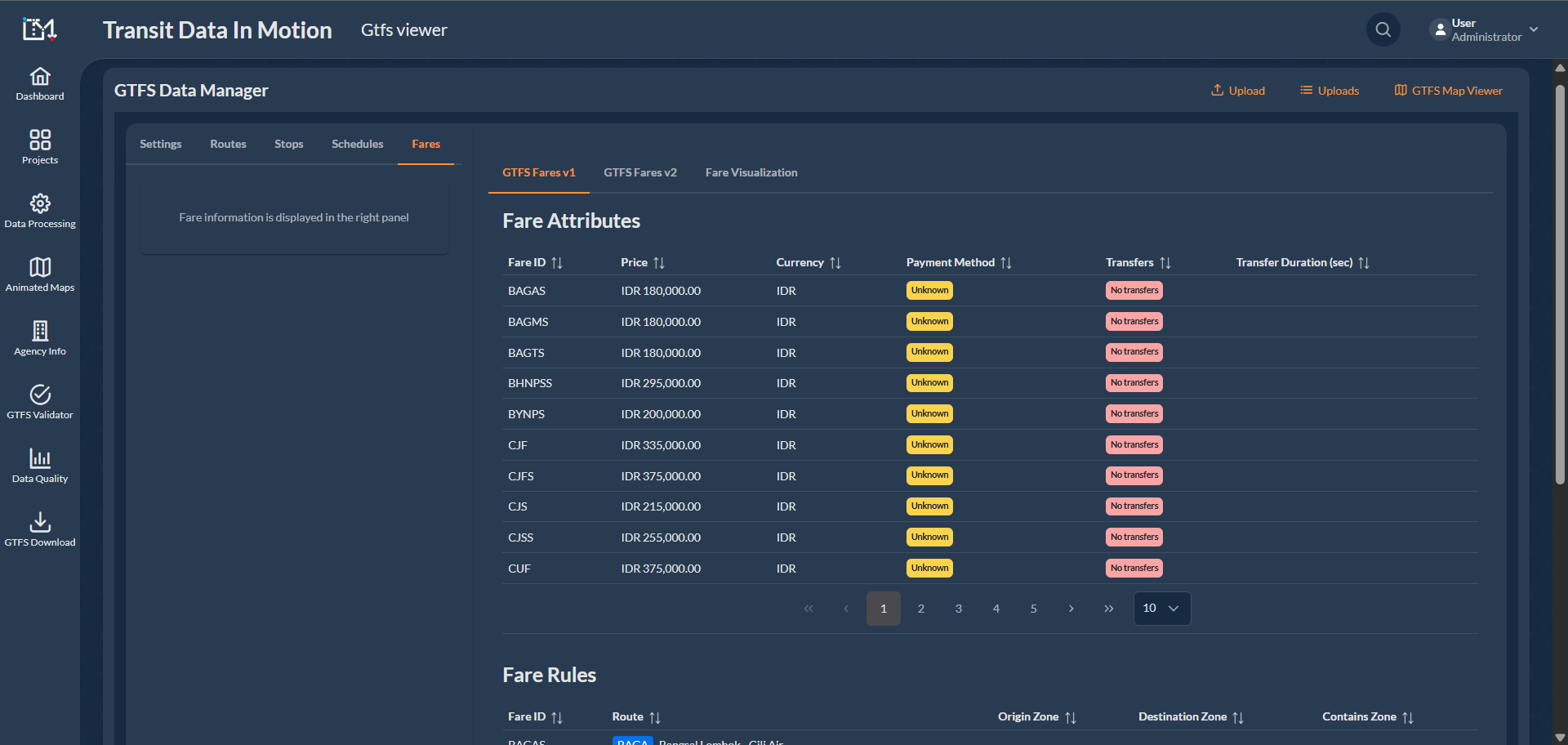GoBoat fleet management interface