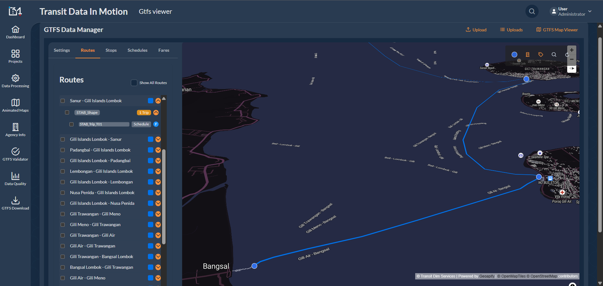 GoBoat fleet management interface