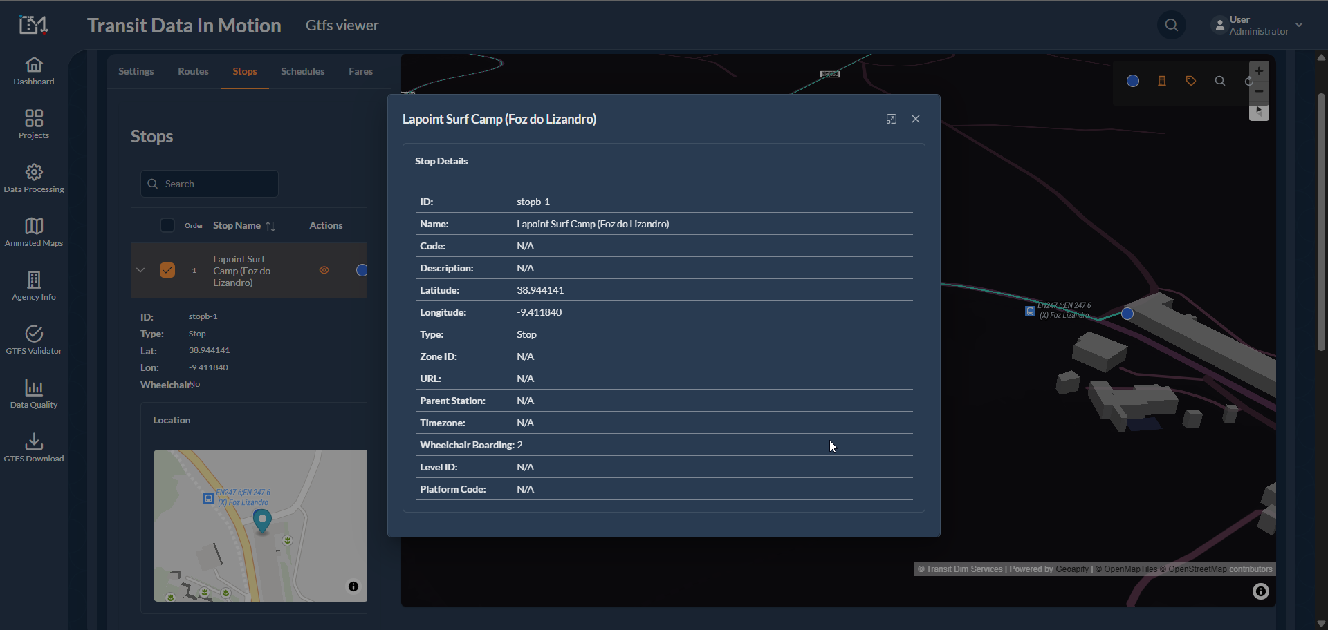 Wavy Bus real-time location tracking